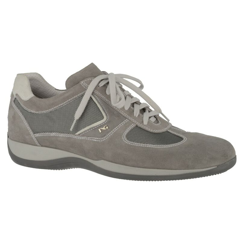 NERO GIARDINI SNEAKER UOMO TELA/CAMOSCIO P301722U