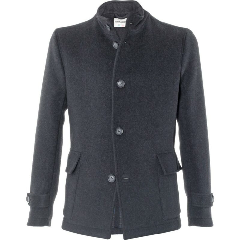 NERO GIARDINI GIACCONE UOMO IN TESSUTO A478803U