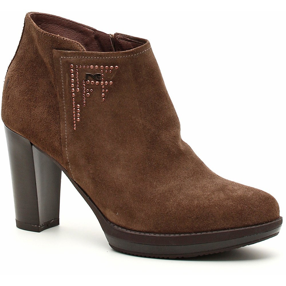 NERO GIARDINI SCARPA DONNA CAMOSCIO A309430D