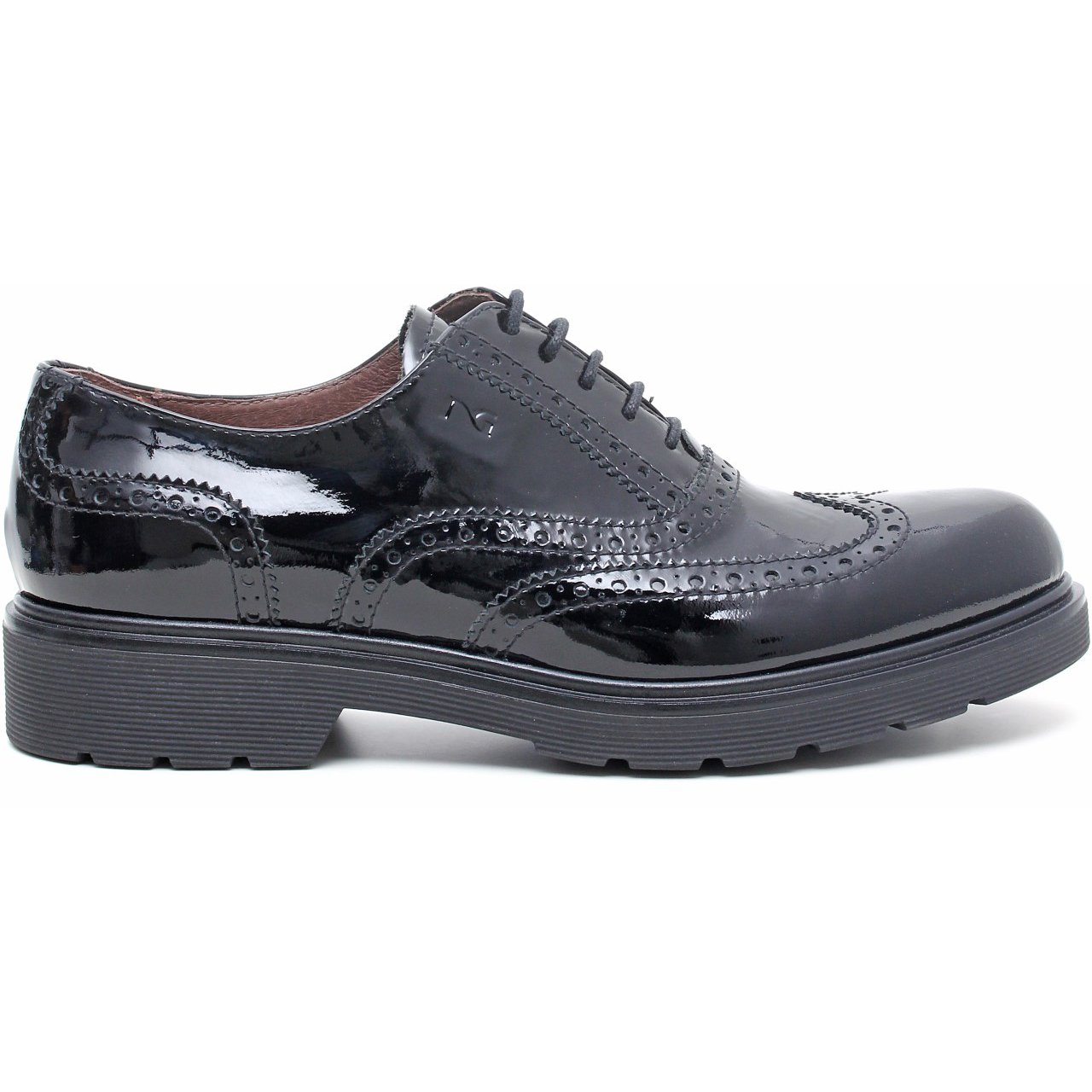 scarpe stringate nero giardini