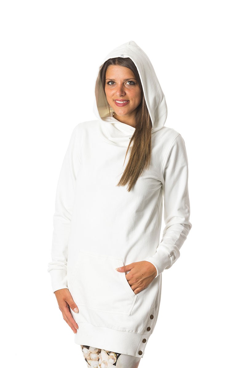 Tuta Donna Due Pezzi Tie-dye - Felpa Girocollo E Pantaloni - Foto 2