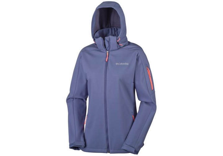 Giacca Softshell Columbia Cascade Ridge - Donna, Anti-vento, Idro-repellente, Cappuccio Rimovibile - Foto 5