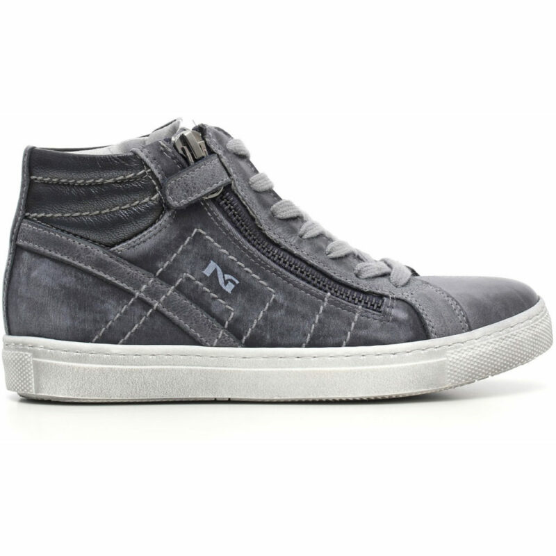 NERO GIARDINI JUNIOR SNEAKER IN PELLE BAMBINO A634000M - 200 (30-34)