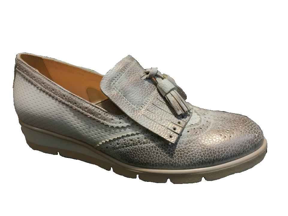 MELLUSO MOCASSINO STRINGATO DONNA IN PELLE R30702