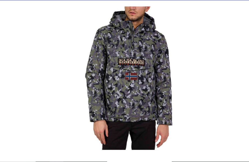 NAPAPIJRI RAINFOREST PRINT 1 WINTER - GIACCA UOMO INVERNALE