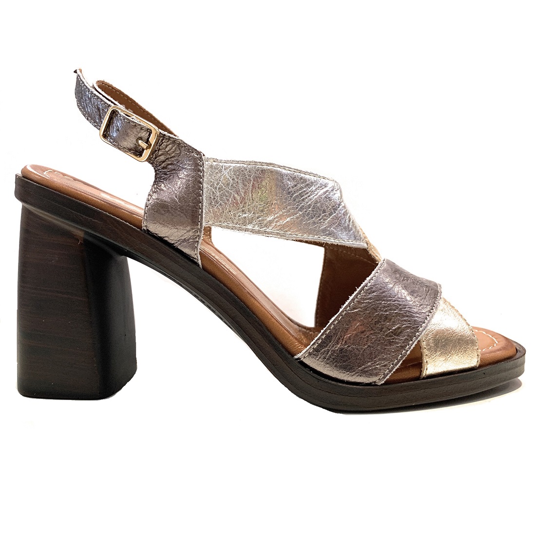 MELLUSO R80300P - SANDALO DONNA CON TACCO