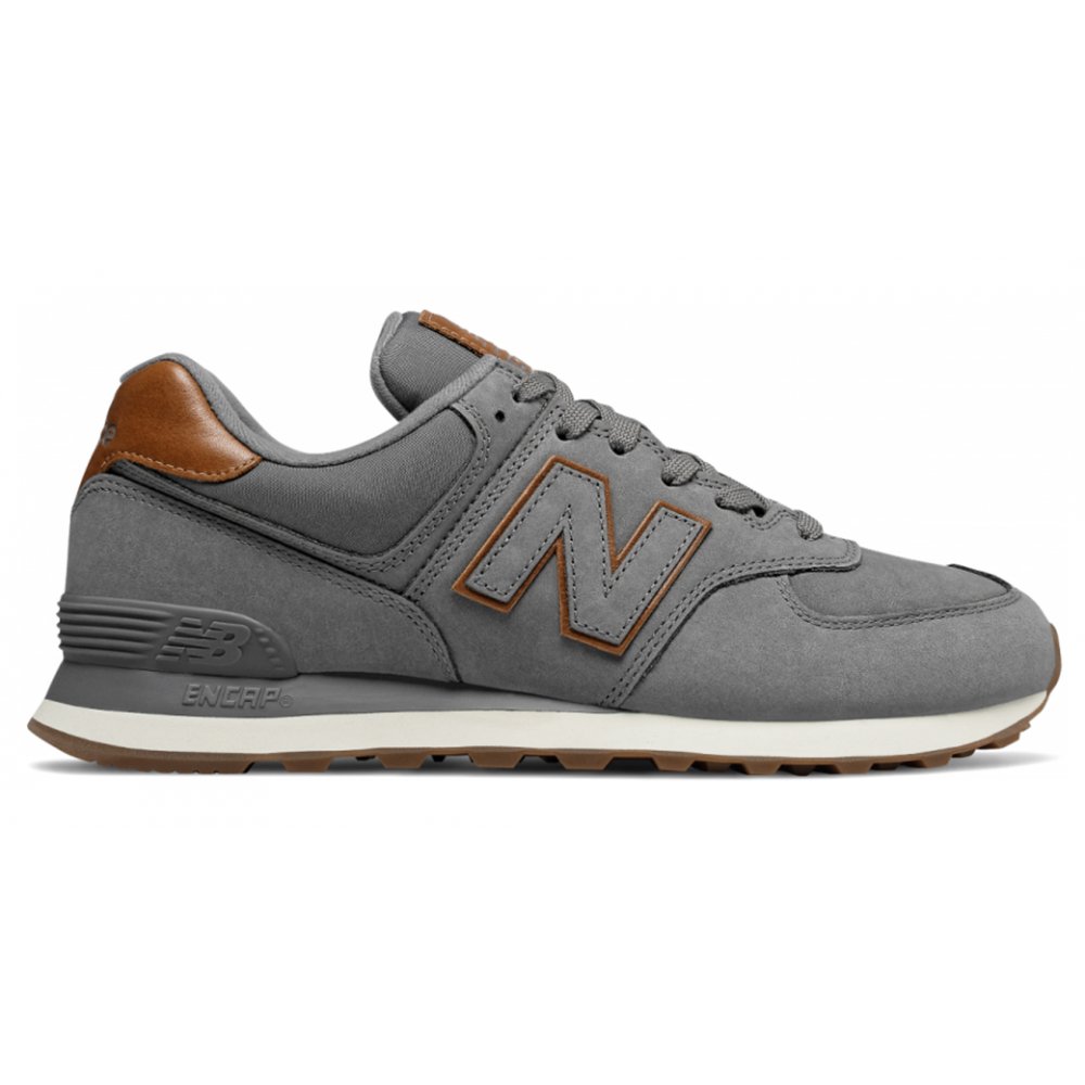 NEW BALANCE 574 - Sneaker Uomo in Nabuk - ML574NBA - Latini Sport