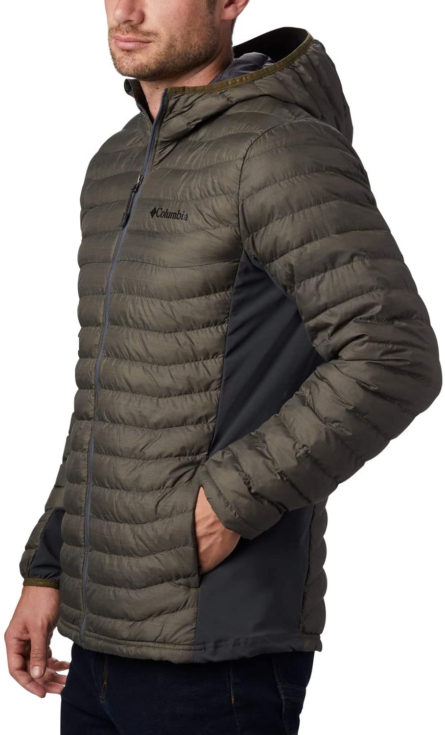 COLUMBIA PIUMINO LEGGERO DA UOMO POWDER PASS EO0026 - immagine 4