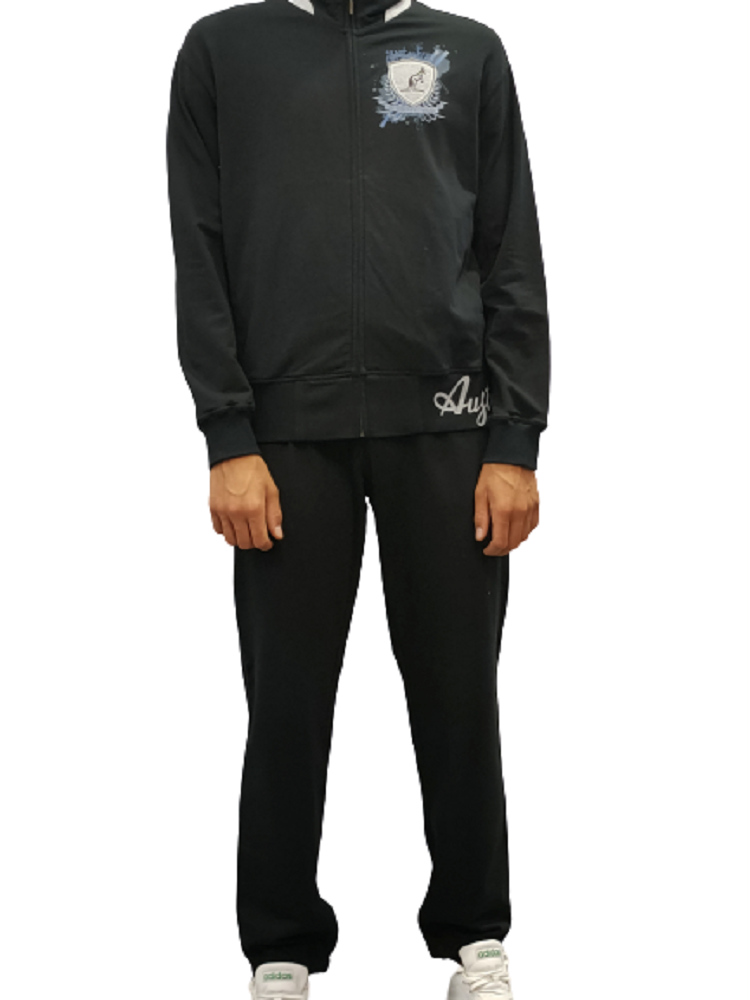 AUSTRALIAN TUTA IN COTONE FULL ZIP CON POLSINO - UOMO (206140)