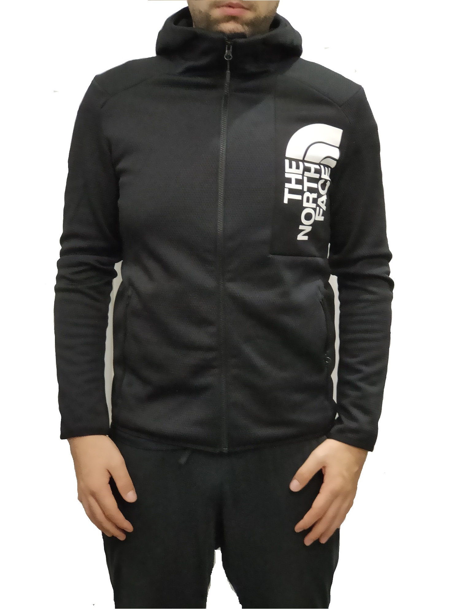 THE NORTH FACE M MERAK HOODIE FELPA IN PILE UOMO Latini Sport