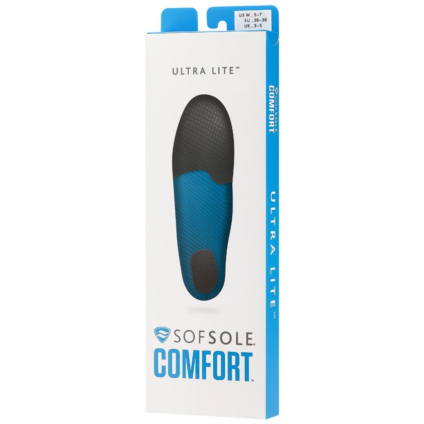 SOFSOLE Sof Sole Ultra Lite Insoles Solette Latini Sport