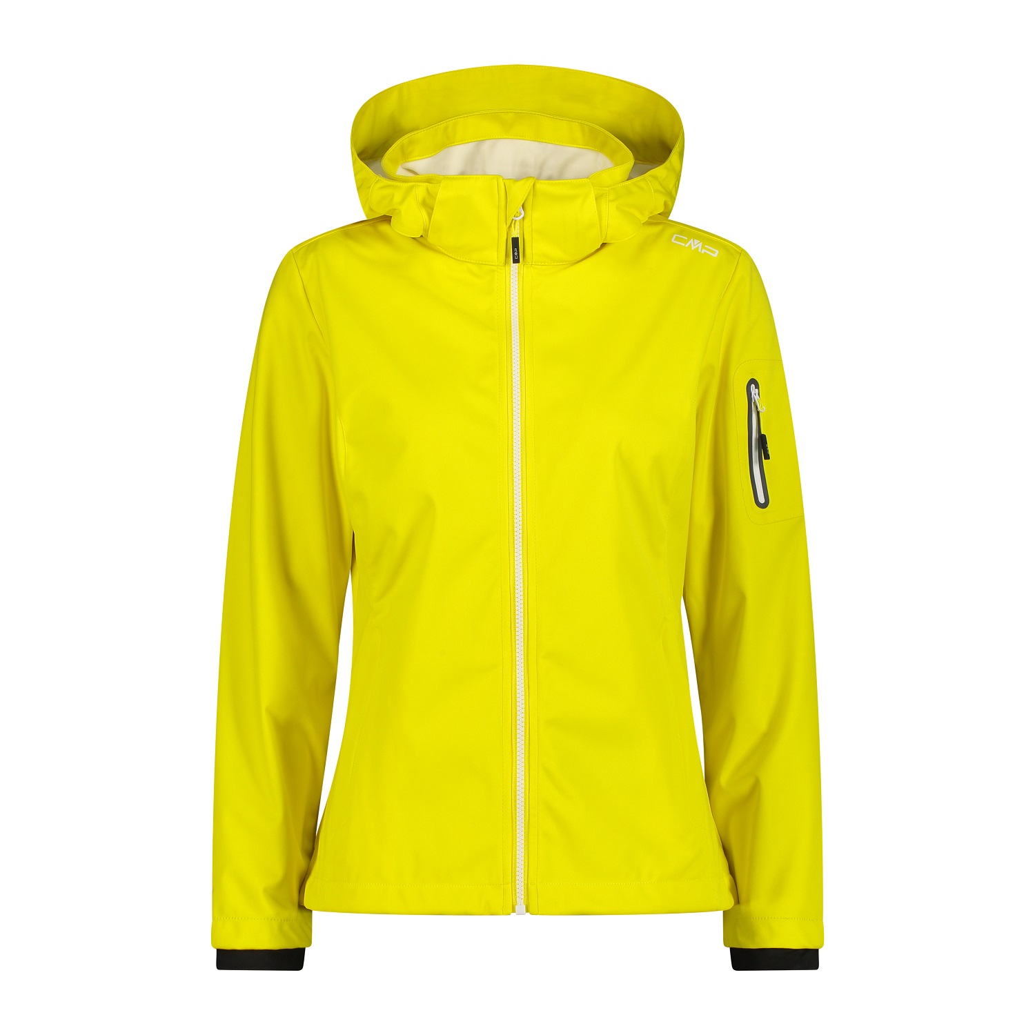 CMP Giacca Donna in Light Softshell con cappuccio staccabile