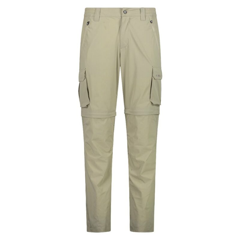 CMP PANTALONE TREKKING da uomo in tessuto ripstop con tasche laterali