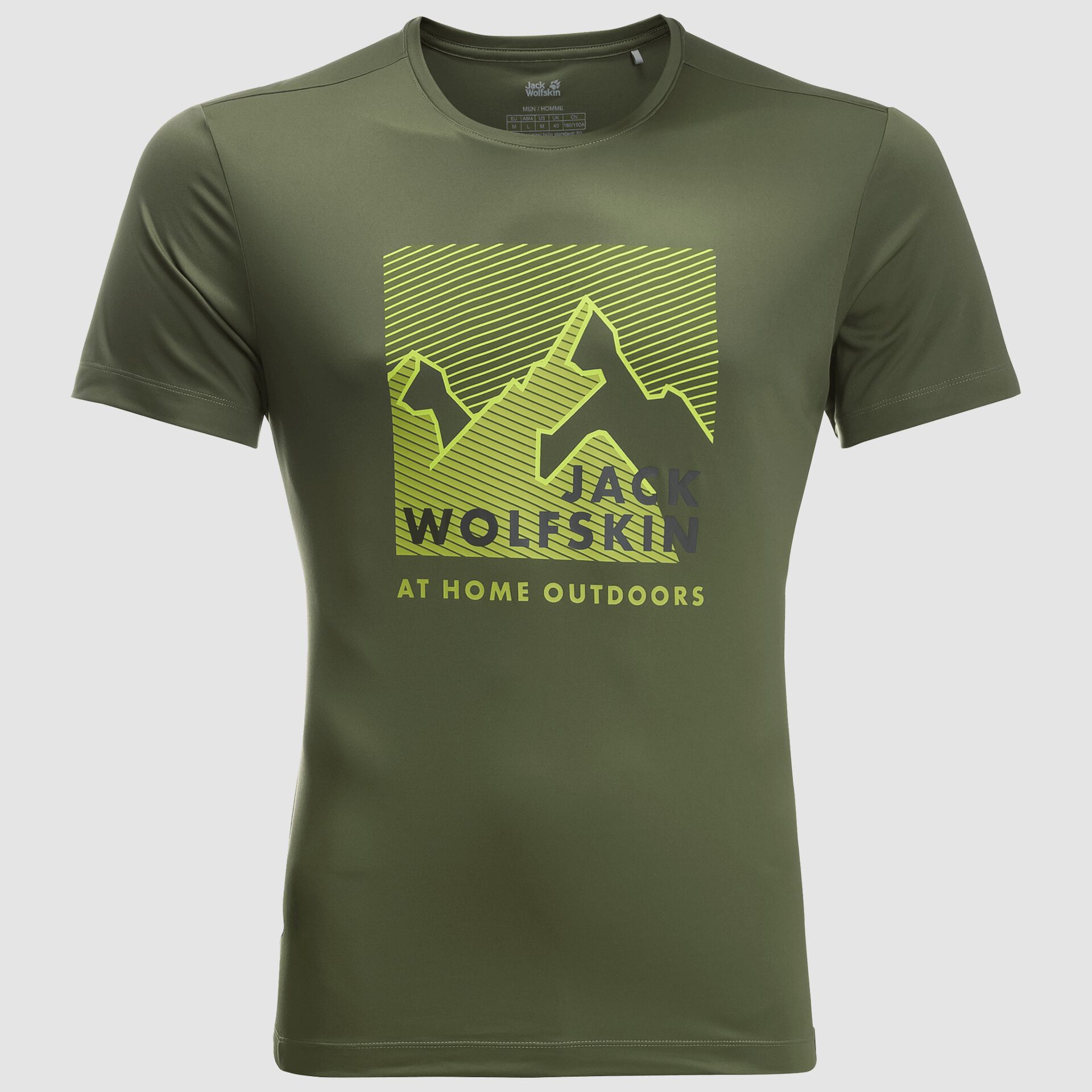 Maglia Termica Uomo Manica Lunga JACK WOLFSKIN Peak Graphic T M