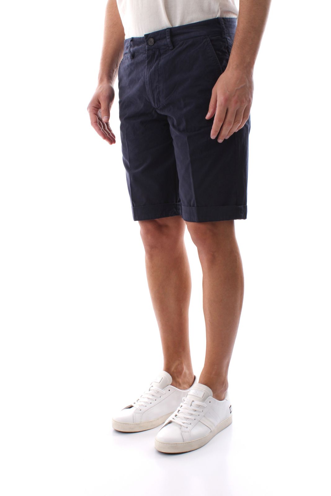 Bermuda Uomo SERGENTBE 2132 In Gabardine Leggera - Vestibilità Regular, 100% Cotone, Brand Italiano 40WEFT