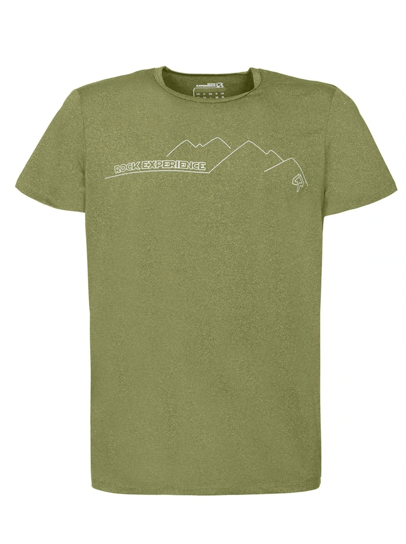 ROCK EXPERIENCE Chandler 2.0 - T-Shirt in Tessuto Tecnico da Uomo