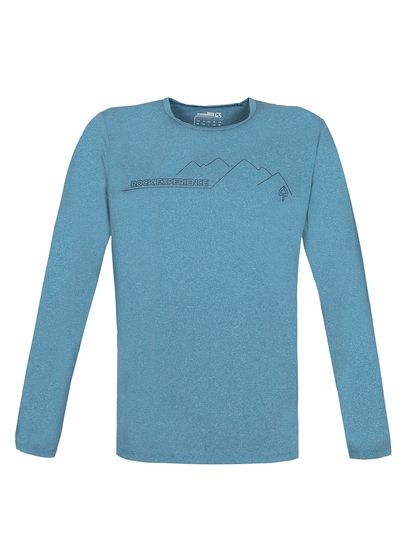 ROCK EXPERIENCE Chandler 2.0 LS – T-Shirt a Manica Lunga in Tessuto Tecnico da Uomo