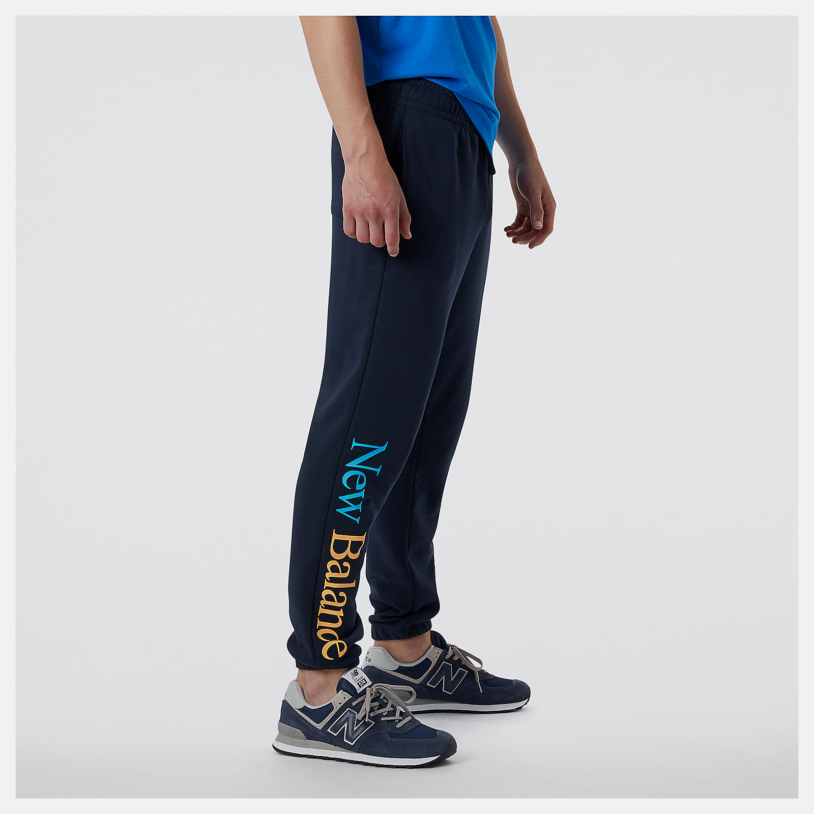 Champion Pant Terry Polsino Slim - Pantaloni Uomo | Nencini Sport - Foto 7