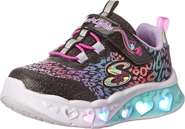 SKECHERS SNEAKER BAMBINA C/LUCI 302314L LOWES WILD