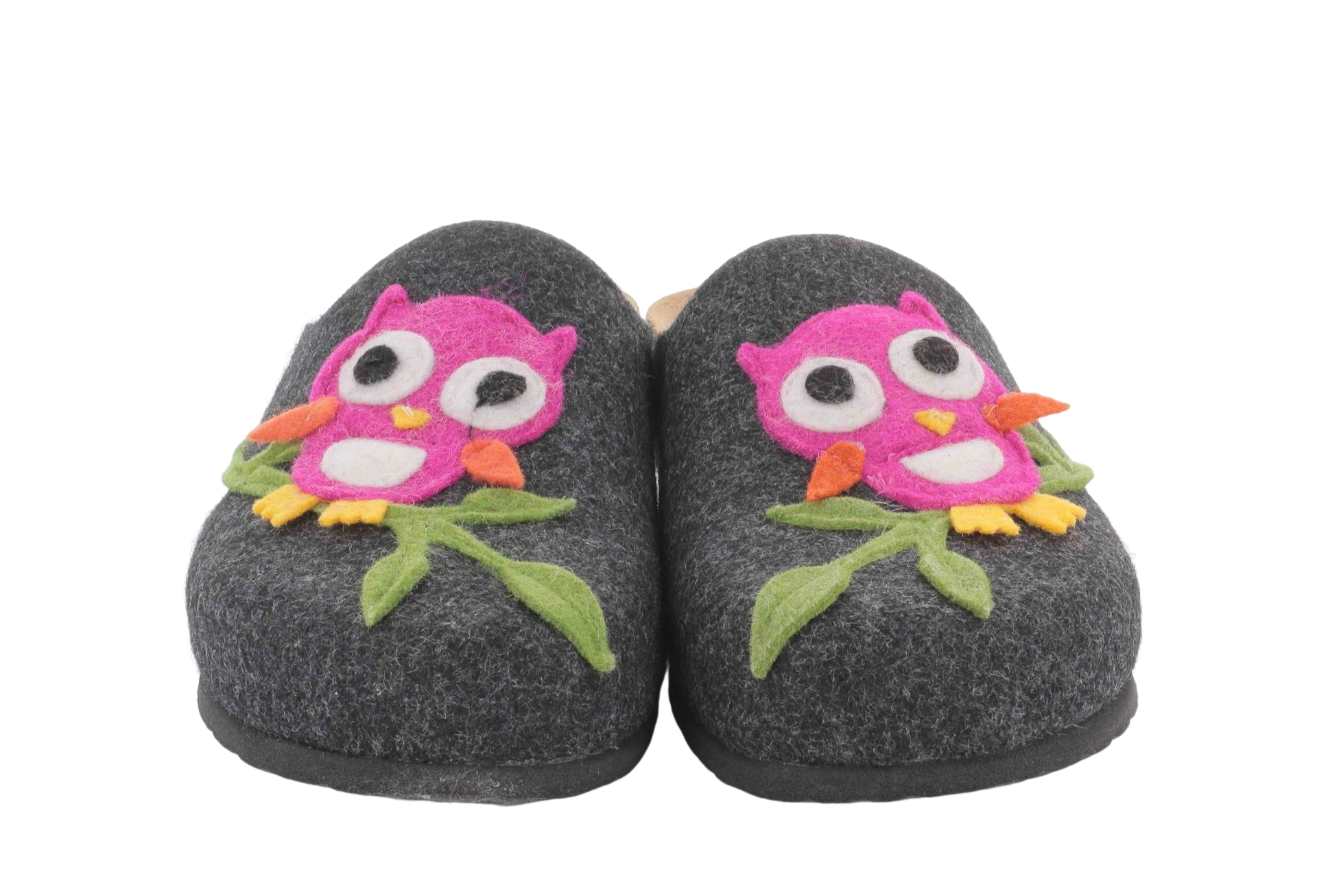 Haflinger Kris Ciabatta In Feltro Di Lana Blu Online - Foto 6