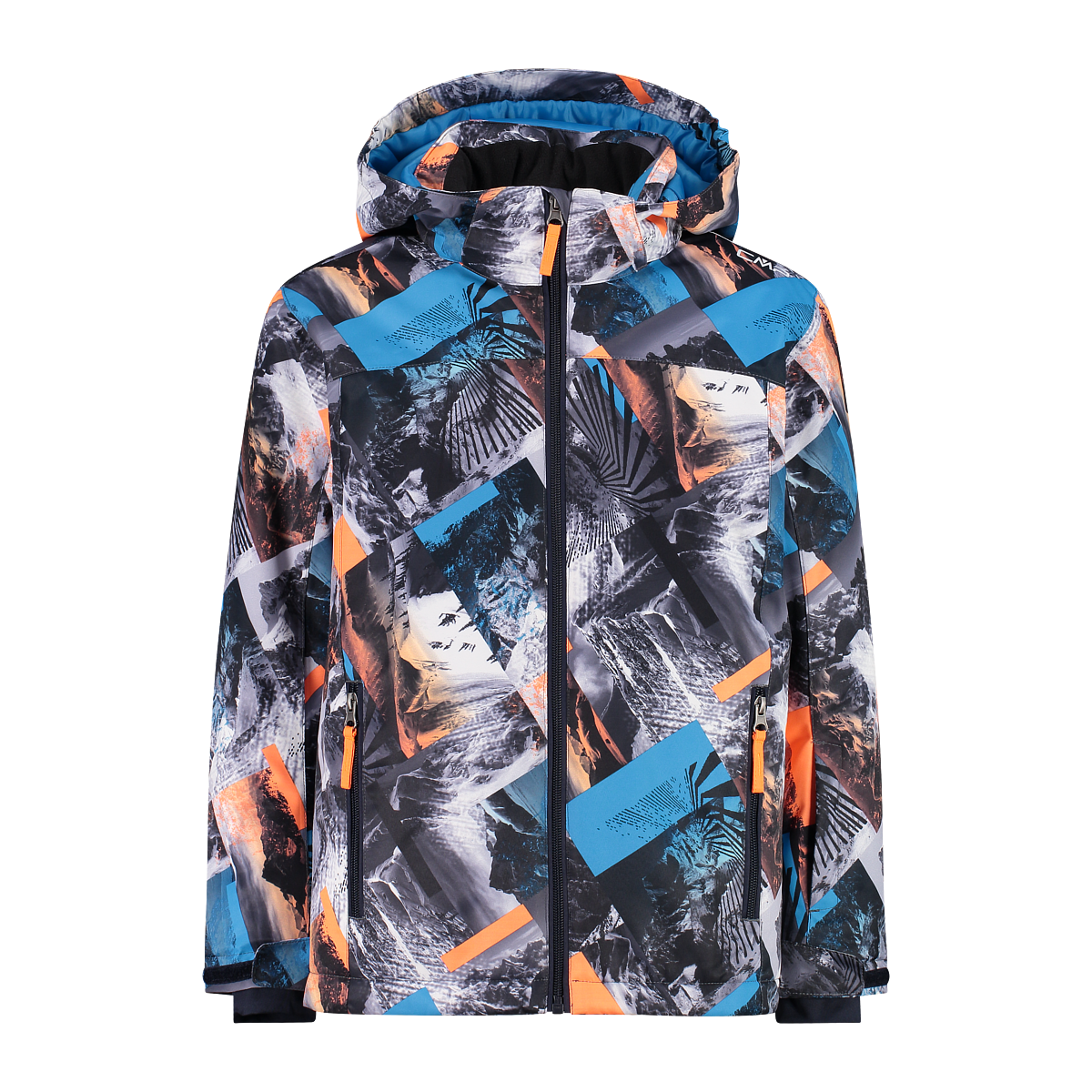 CMP Veste De Pluie Enfant Avec Capuche Fixe - Imperméable Et Coupe-Vent - Idéale Pour Garçon Et Fille