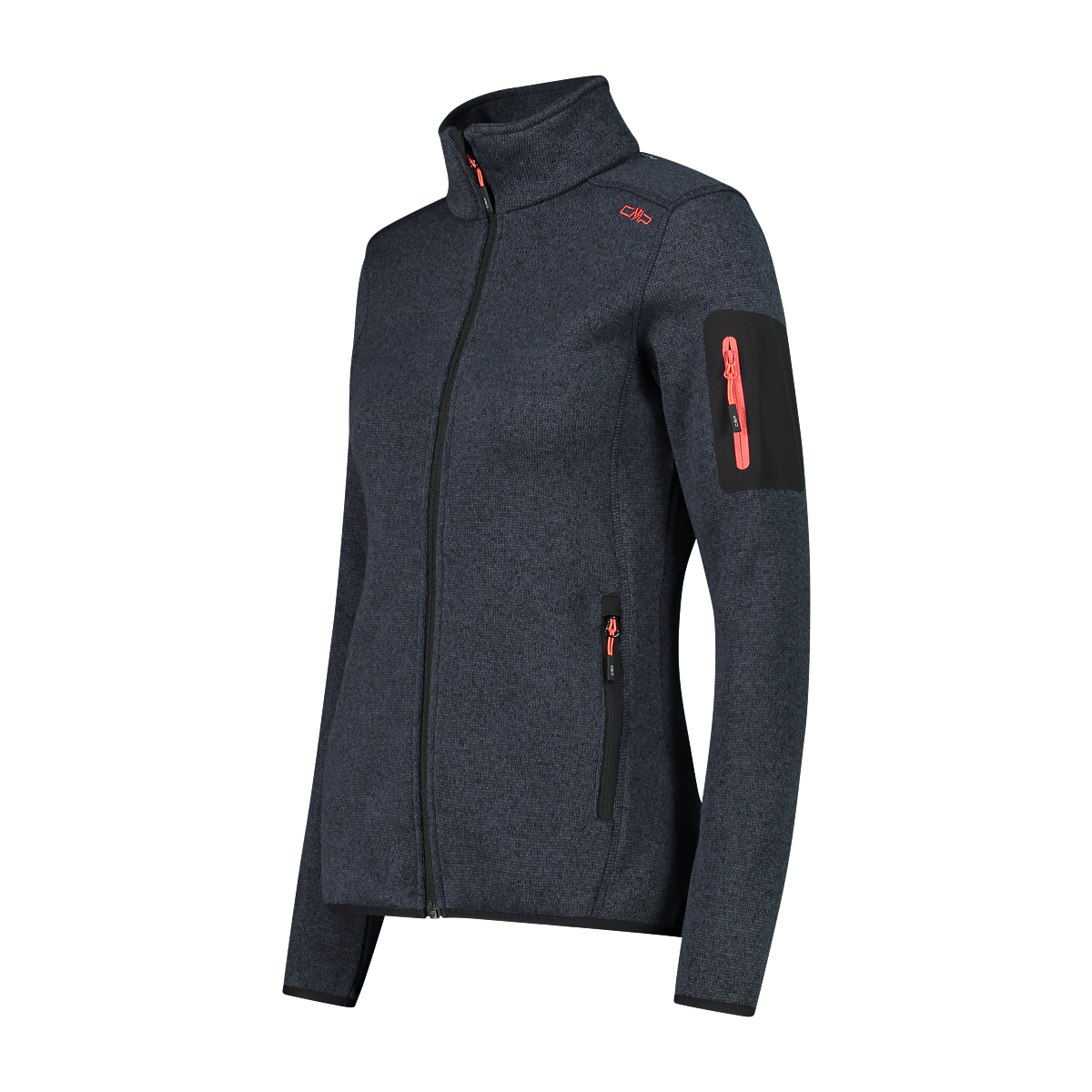 Giacca Bambini CMP Softshell Con Cappuccio, Impermeabile E Traspirante, Antracite - Foto 5