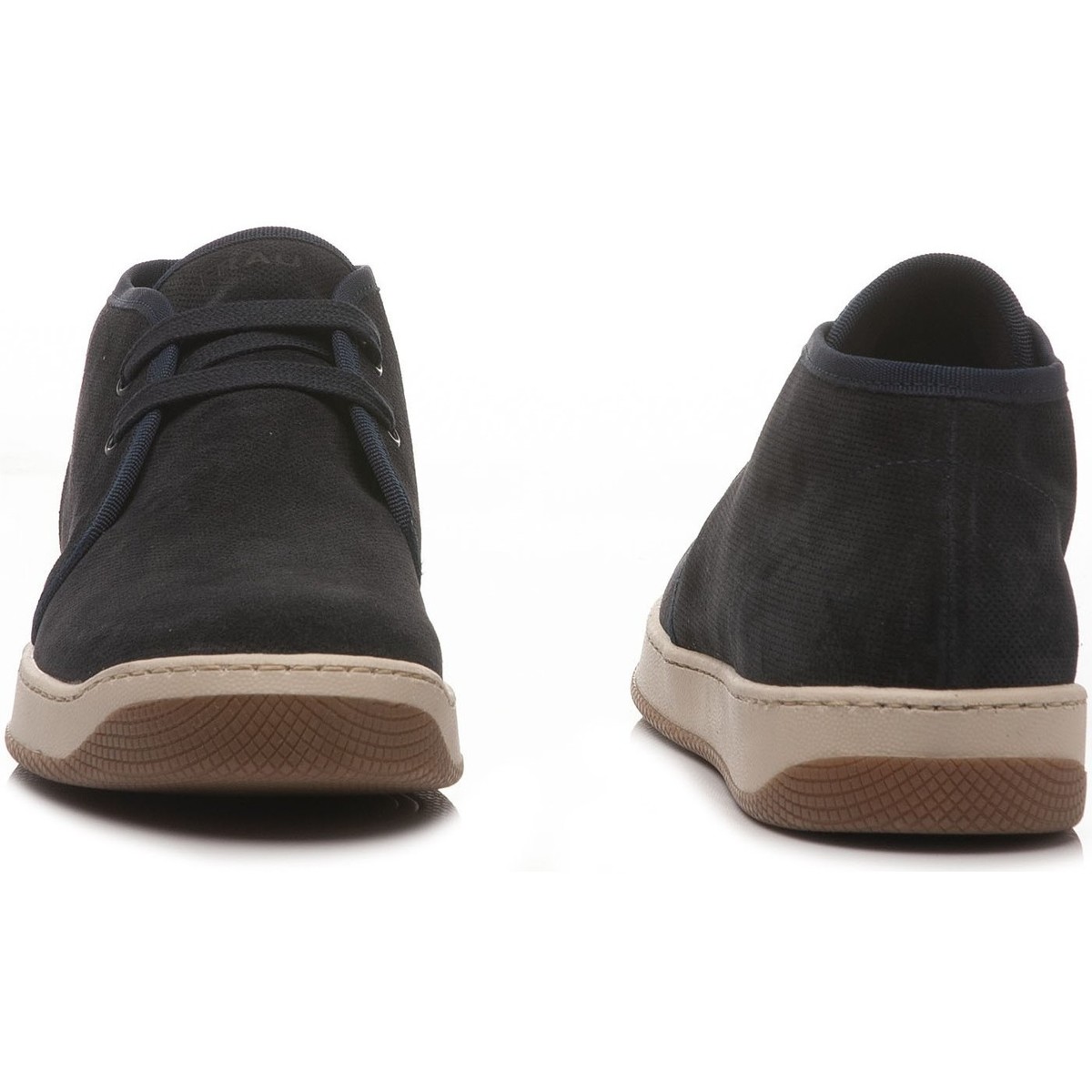 FRAU 29D5 - Polacchino Da Uomo In Pelle Scamosciata Punzonata - Latini - Foto 8