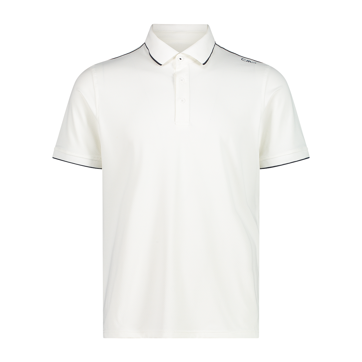CMP Polo per Tennis/Padel da Uomo in Stretch Polyester e Modal - 32T5247