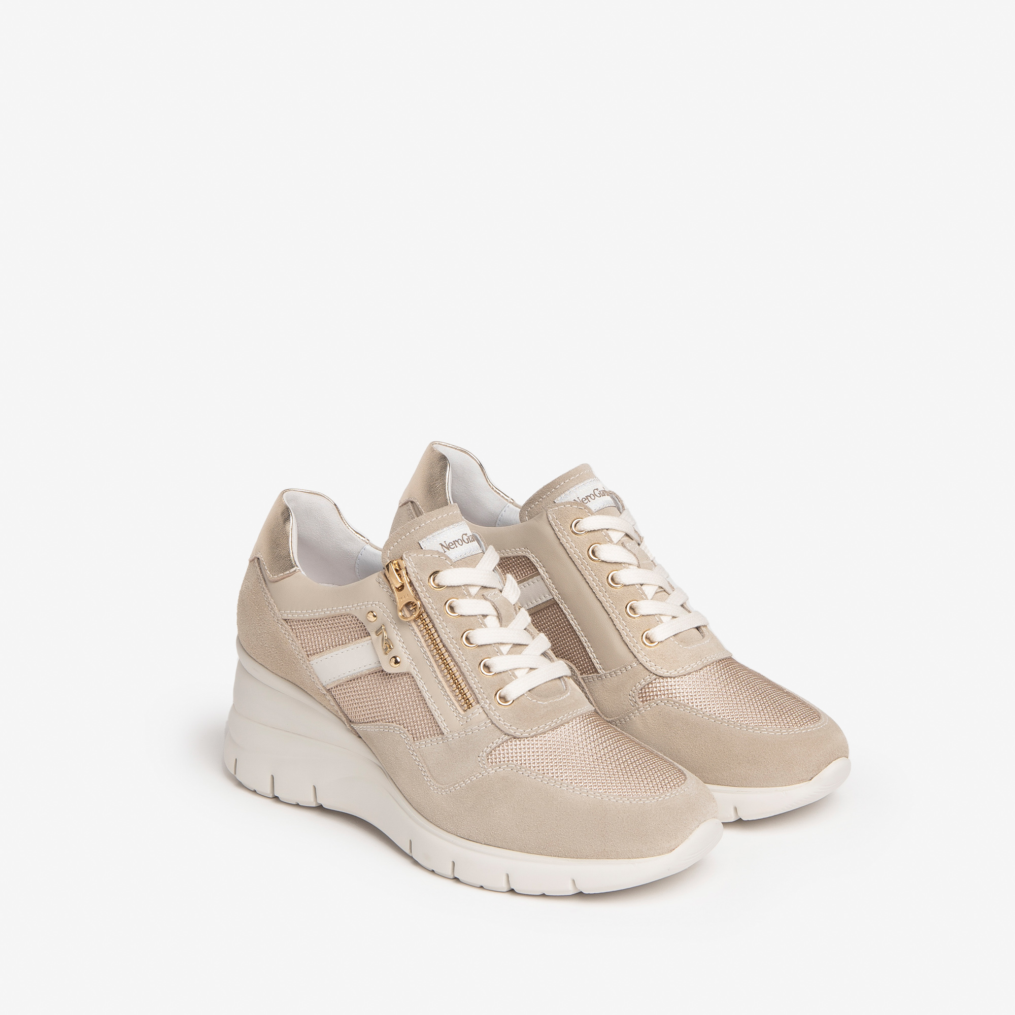 Nero Giardini Donna Sneakers Bianco | Sneakers Donna Pelle | Tania