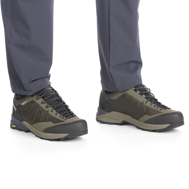Scarponi Da Trekking Uomo Dolomite Moena GTX - Colore Antracite/grigio/rosso - Nuovi Con Scatola