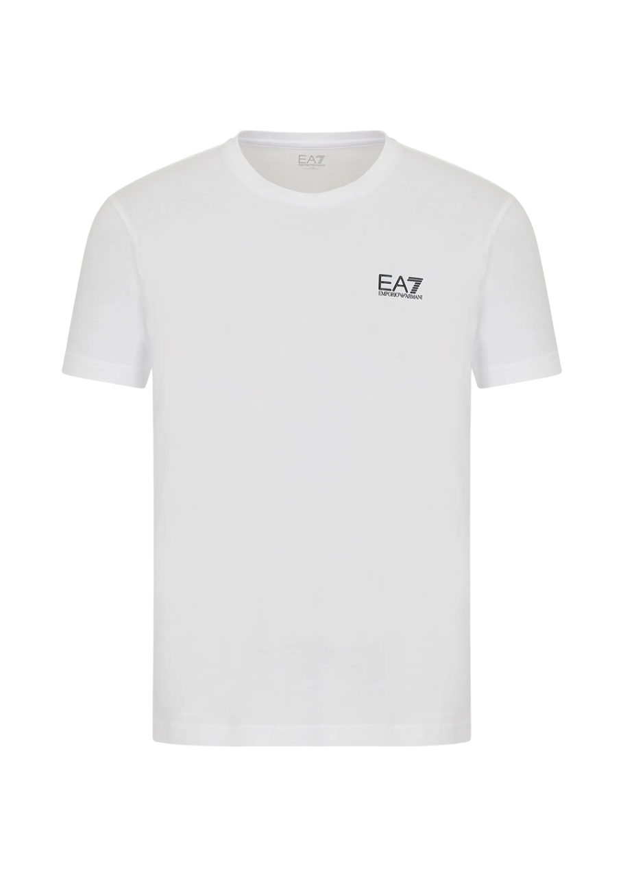 Dsquared2 - T-shirt bianca manica corta a fantasia allover per uomo