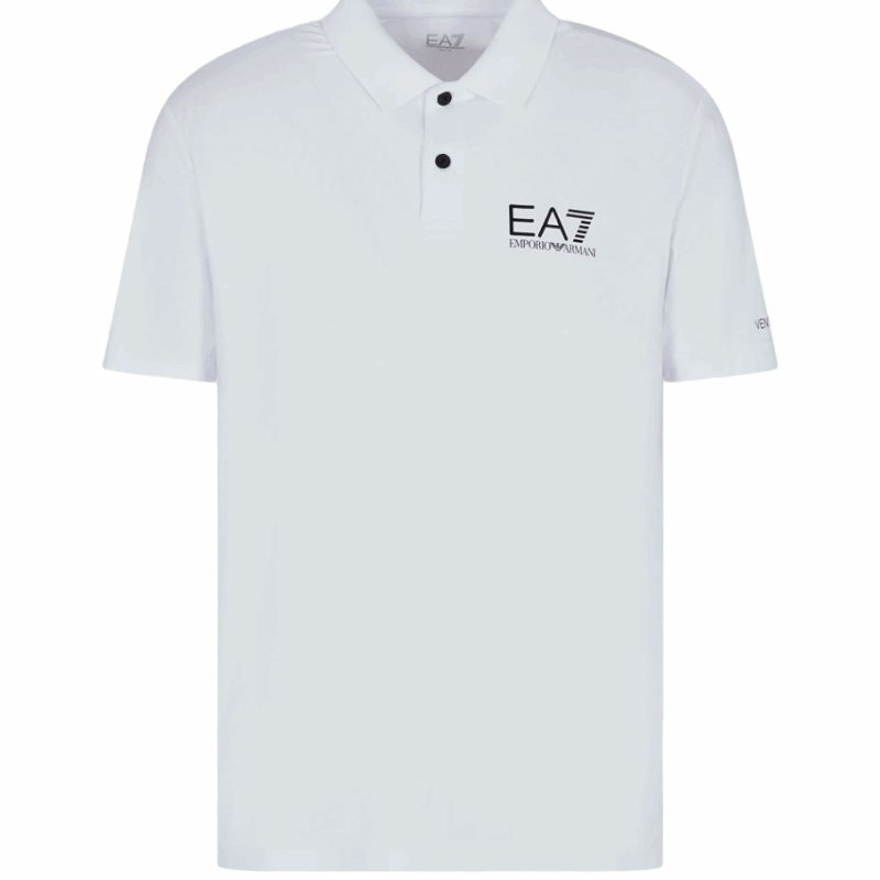 EA7 EMPORIO ARMANI Polo da Uomo Tennis Pro in Tessuto Tecnico VENTUS7 – 8NPF23