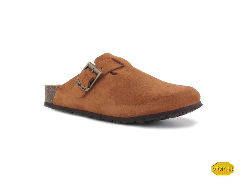 BIONATURA 11 Vegas RX Vibram Imb. – Sabot da Donna in Pelle Scamosciata