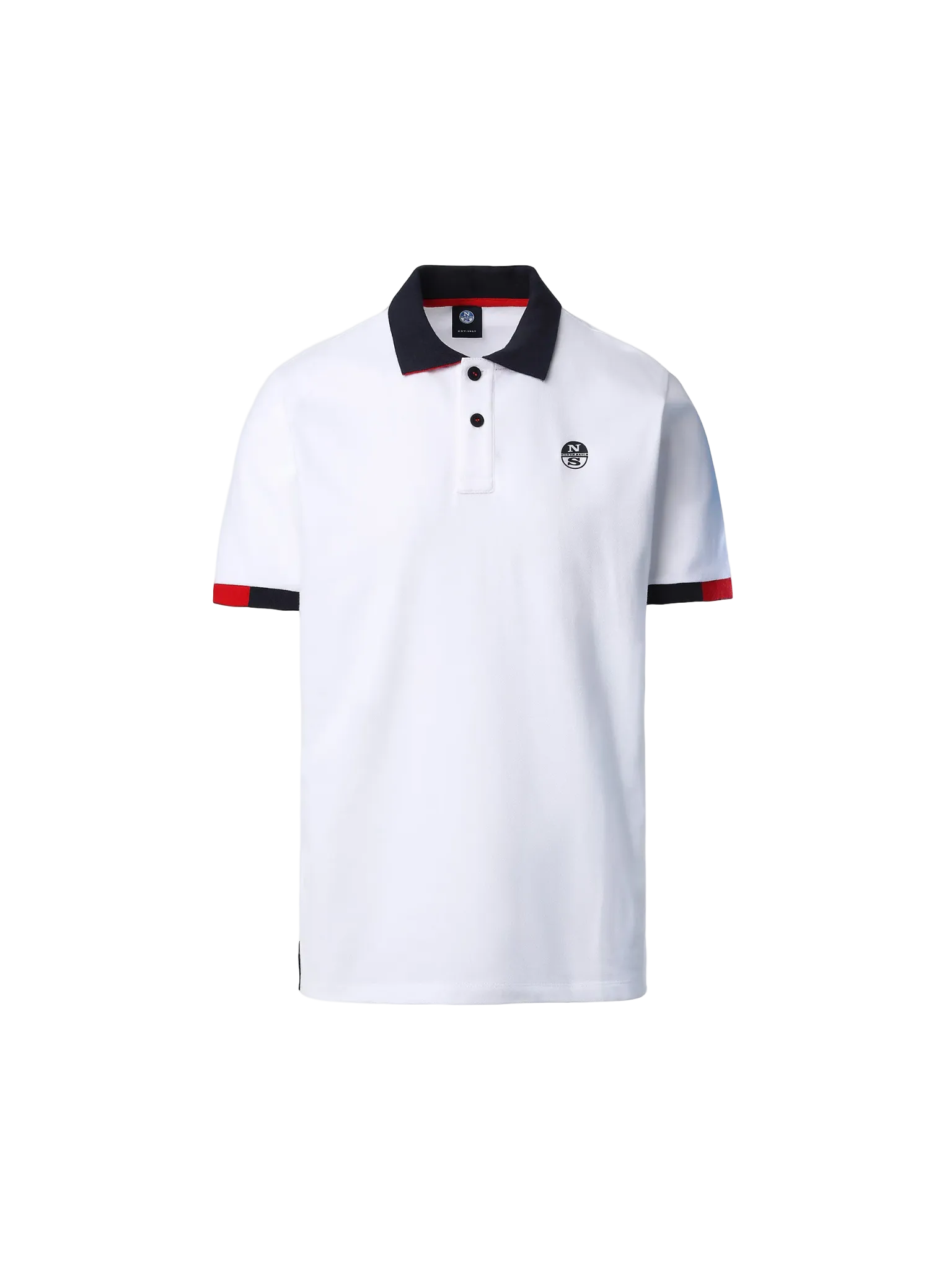 NORTH SAILS Polo da uomo realizzata in piquet di cotone organico stretch.692400