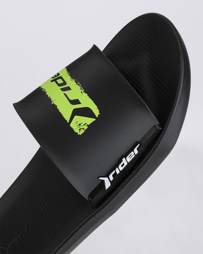 Chanclas Rider Speed Slide Negro Rojo Niños | Deportes Moya