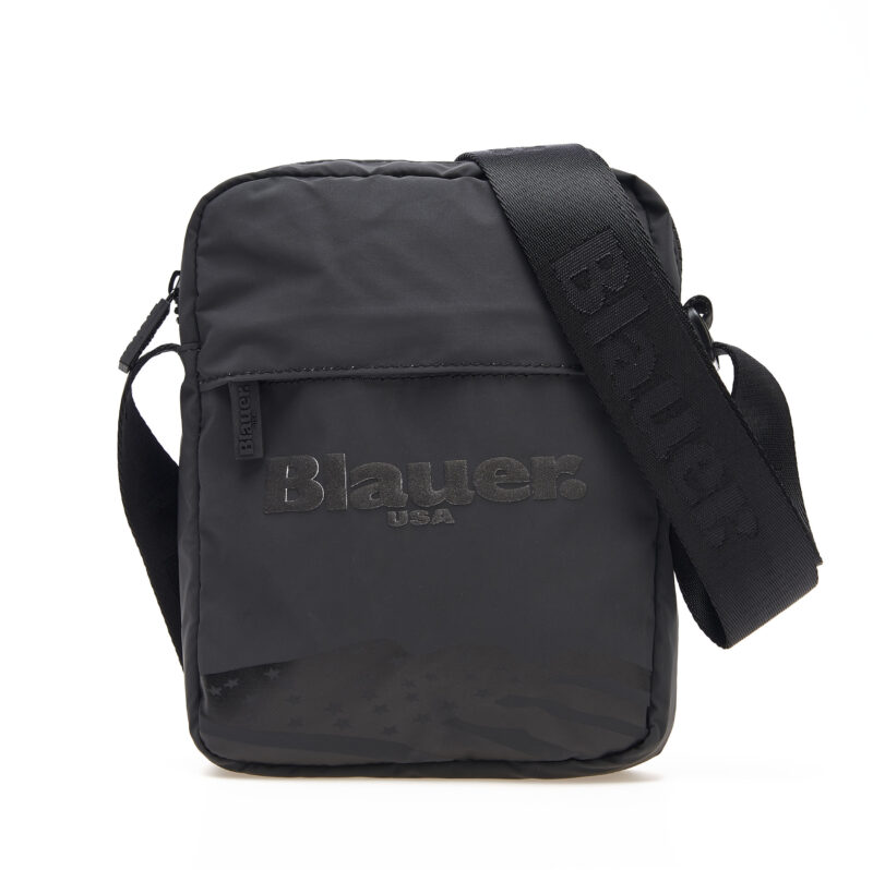 Borsa Blauer Donna Borsa A Tracolla Uomo Blauer In Ecopelle Nera