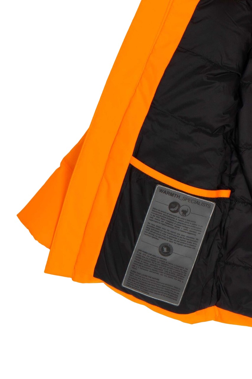 CIESSE PIUMINI Piumino con cappuccio staccabile imbottito in vera