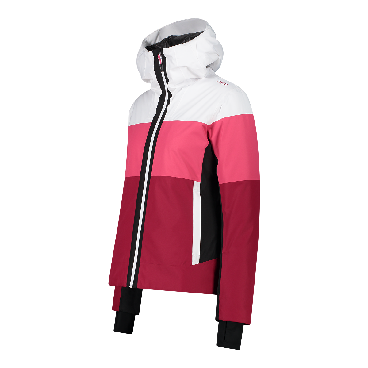 Felpa Con Cappuccio CMP Donna - In Cotone, Zip Frontale | Per Sport E Tempo Libero - Foto 3