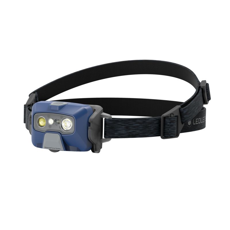 LED LENSER HF6R Core - Torcia Frontale Ricaricabile 800 lm - Blue