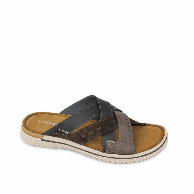 VALLEVERDE 20880 – Ciabatta in Pelle da Uomo