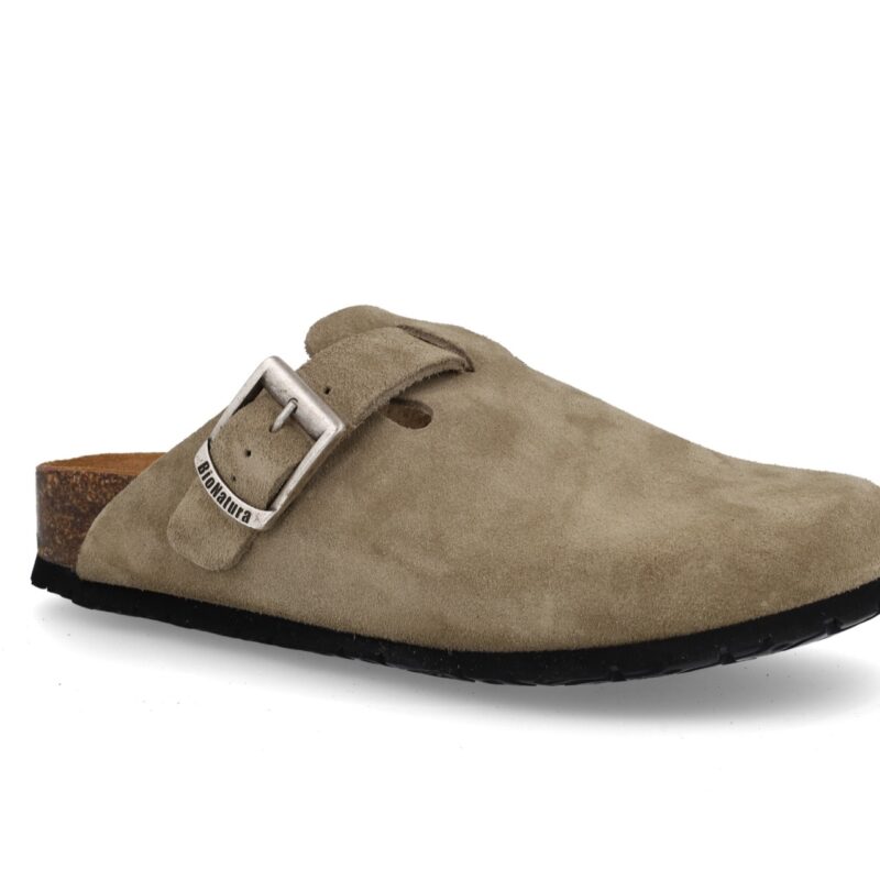 BIONATURA 11 Vegas RX Vibram Imb. – Sabot Unisex in Pelle Scamosciata con Plantare Anatomico