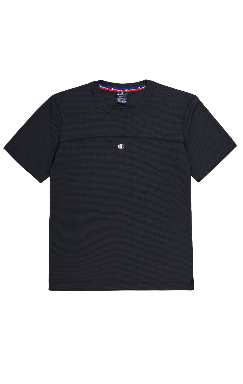Champion T-Shirt da Uomo Quick Dry con Logo Riflettente 219816