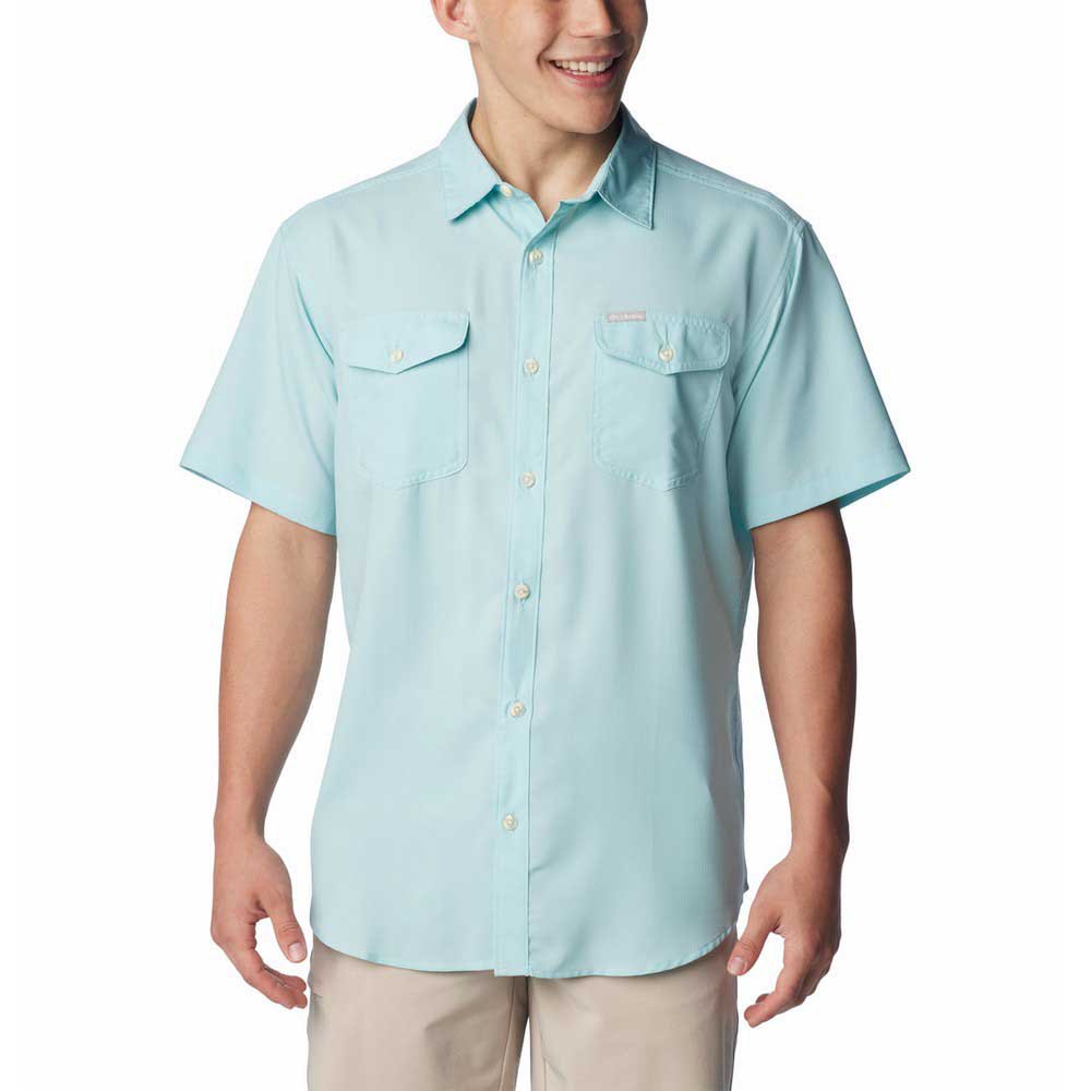 COLUMBIA Utilizer™ II Solid Short – Camicia Manica Corta da Escursionismo Uomo (AO9136-325)