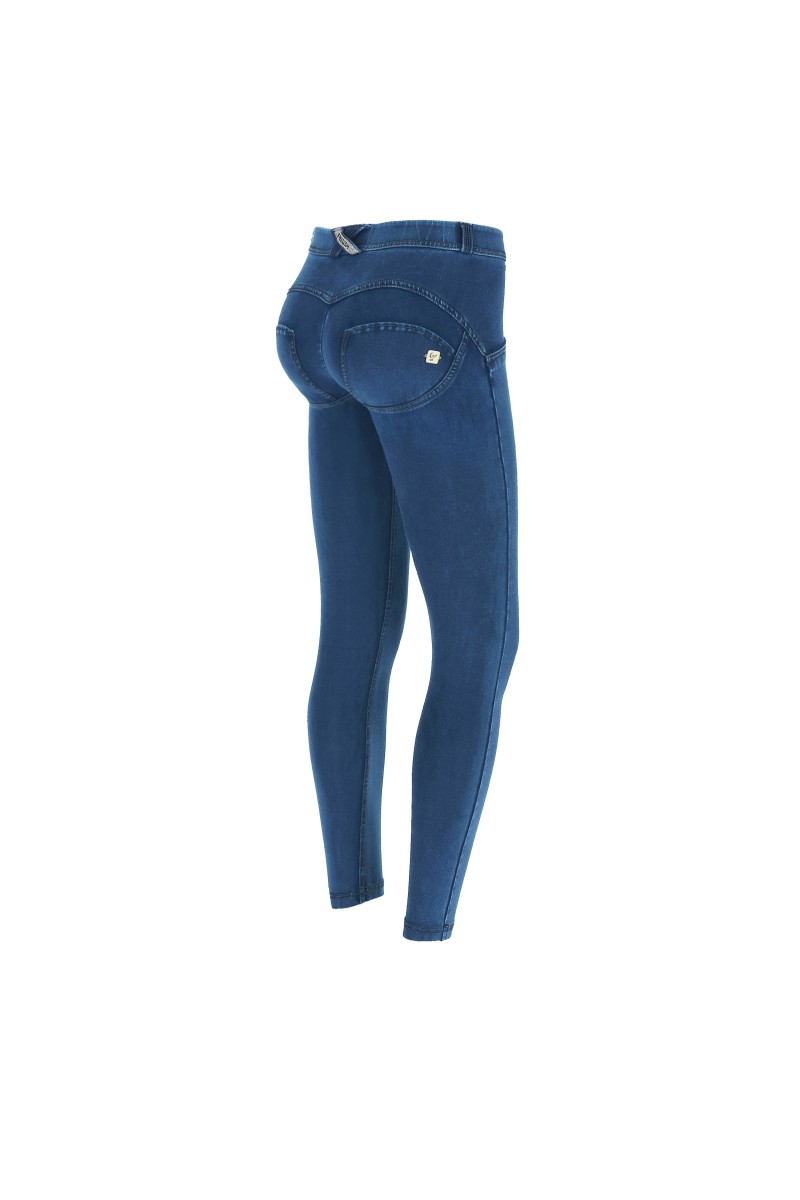 FREDDY - Jeggings Push Up WR.up® 7/8 Superskinny Jersey Organico, Denim Chiaro WRUP4RC002ORG / J4B