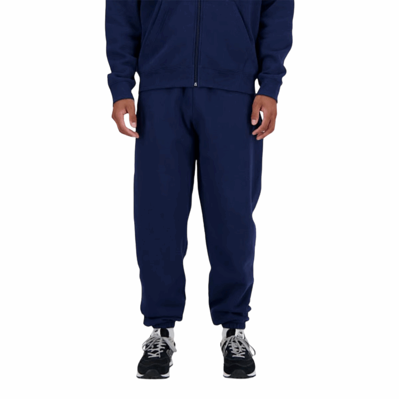 New Balance Sport Essentials Fleece Jogger – Pantalone da Uomo Relaxed Invernale – MP41503 - Naby Blue