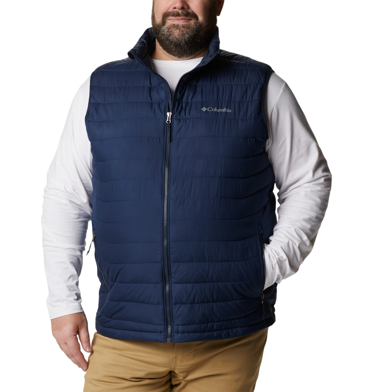 Columbia Powder Lite™ II - Gilet imbottito da uomo Taglie forti (WS7352-464)