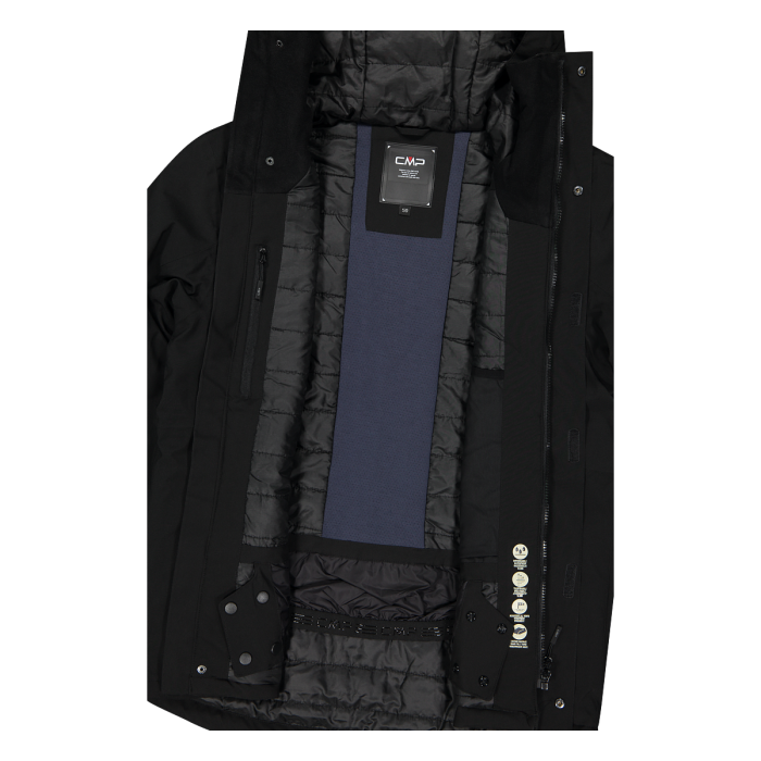 Calzini Da Sci Black Crevice - 2 Paia, Imbottiti, Termoregolanti, Per Uomo E Donna