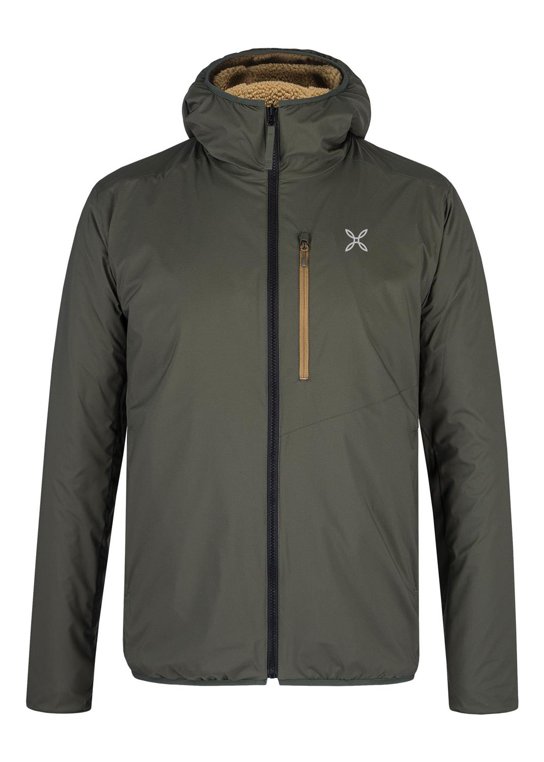 MONTURA Sherpa Reversible Jacket - Giacca da Uomo Reversibile, antivento e idrorepellente