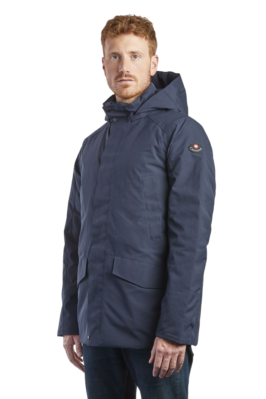 CANADIENS Giacca Uomo realizzata in tessuto tecnico con trattamento idrorepellente NILAN TECH 2.0