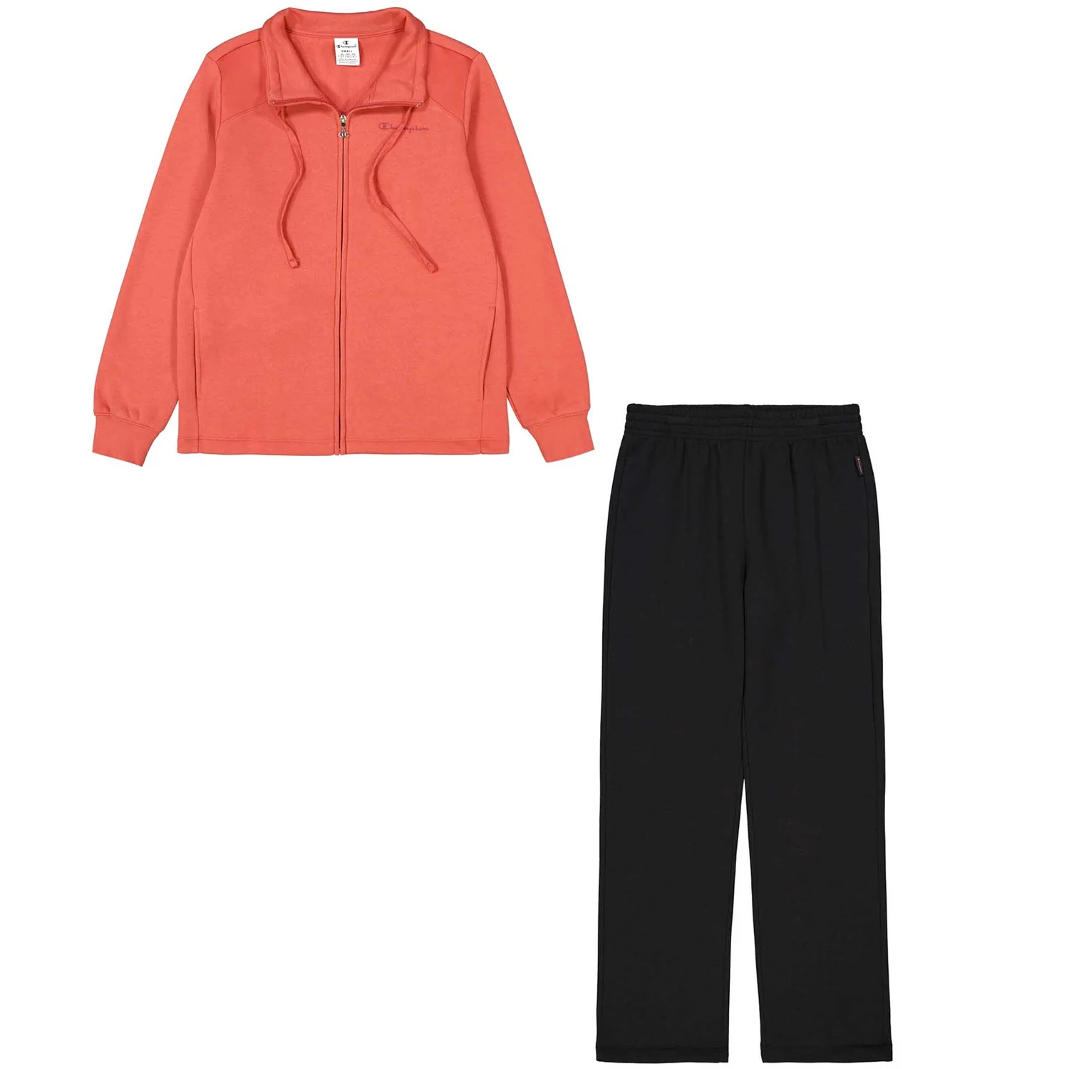 Champion Soft Compact Powerblend Fleece High-Neck - Tuta Sportiva da Donna in Cotone Felpato - 117525